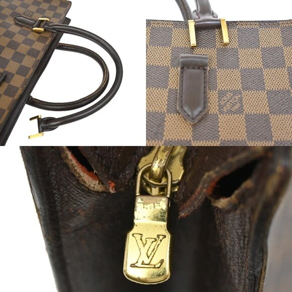 LOUIS VUITTON Venice PM Hand Tote Bag Damier Ebene Leather Brown N51145 31KB131 - Picture 7 of 16